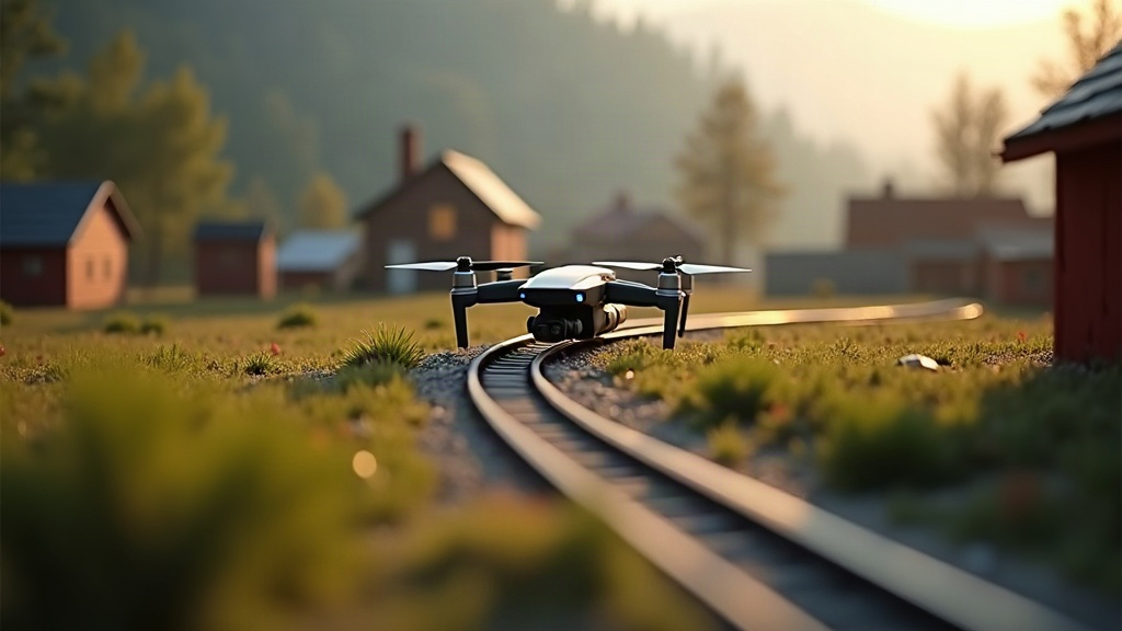 Best Drone Settings for Photographing Model Railway Layouts Indoors