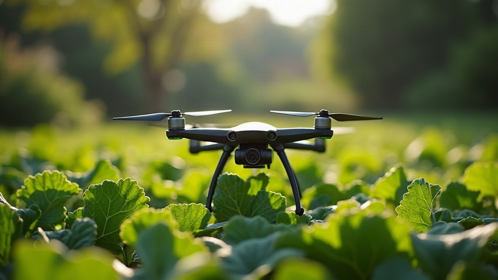 Waypoint Missions for Documenting Backyard Vegetable Garden Growth