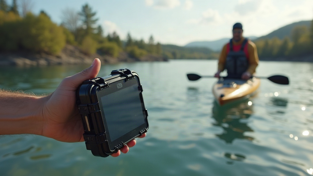 How to Film Kayak Fishing Launches With a Waterproof Drone Case